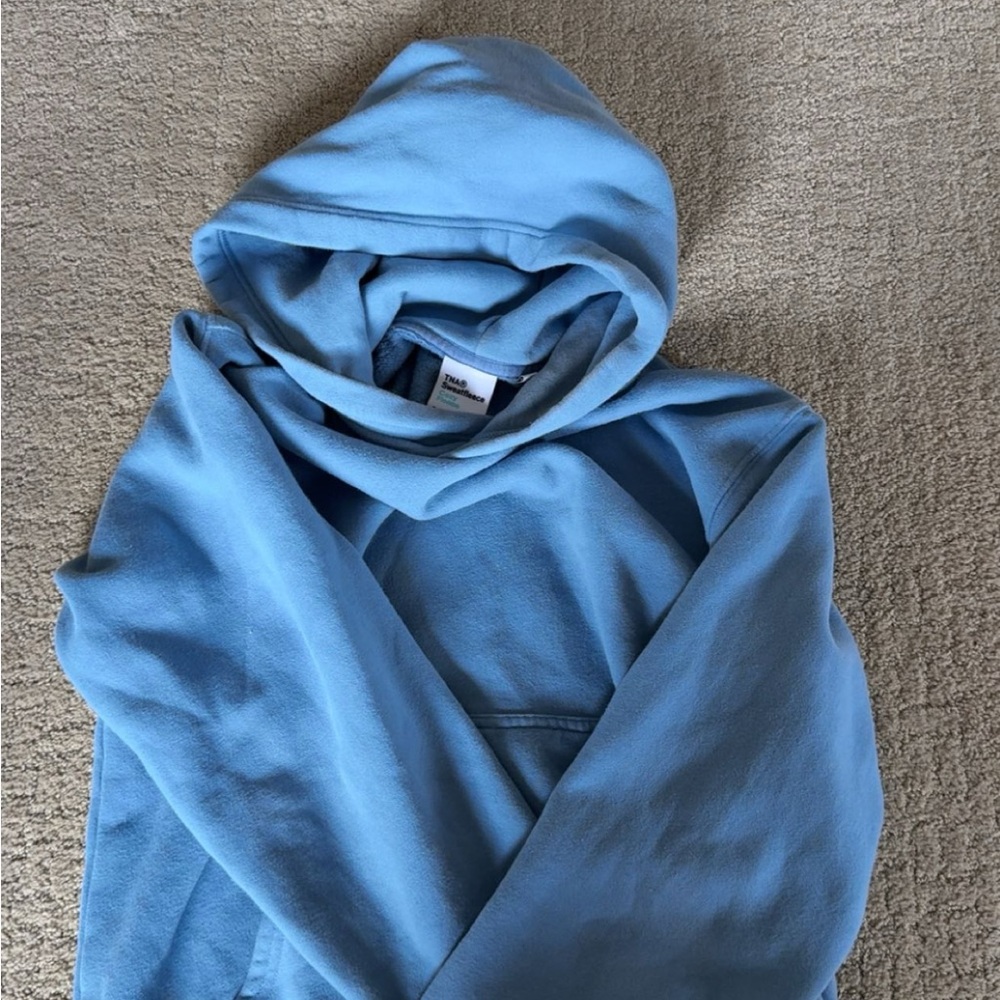 Aritzia sweatfleece Light Blue Hoodie